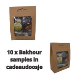 Bakhoor Sample Cadeauset met luxe geurige bakhour monsterdoosjes voor geschenken